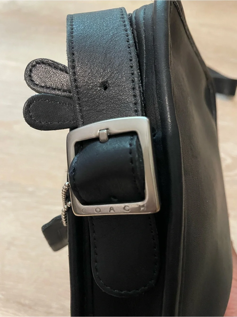 Vintage Y2K Coach Camera Bag Black #9817